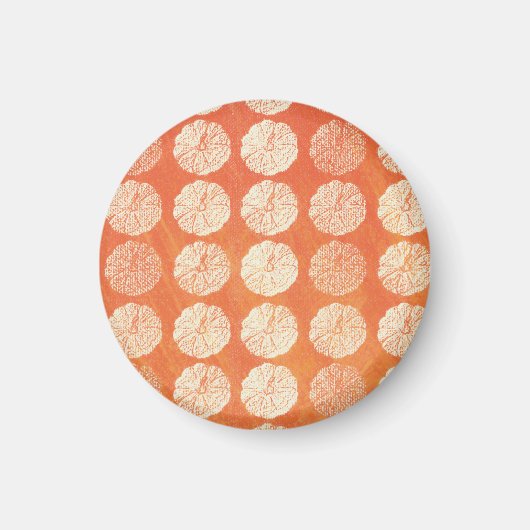 Fall Pumpkin Pattern Magnet (Vorne)