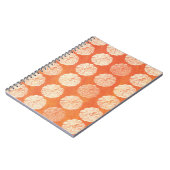 Fall Pumpkin Pattern Notizblock (Linke Seite)