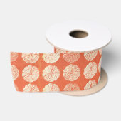 Fall Pumpkin Pattern Satinband (Spule)
