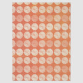 Fall Pumpkin Pattern Seidenpapier (Vorderseite)