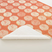 Fall Pumpkin Pattern Sherpadecke (3/4)