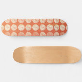 Fall Pumpkin Pattern Skateboard (Horizontal)