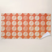 Fall Pumpkin Pattern Strandtuch (Vorderseite)