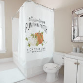 FALL-PUMPKIN-PATZ DUSCHVORHANG (Beispiel)