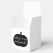 Fall Pumpkin Personalisiert Bridesmaid Vorschlag Geschenkschachtel (Geöffnet)