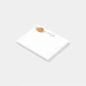Fall Pumpkin Post Notes Post-it Klebezettel (angewinkelt)
