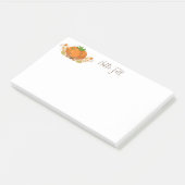 Fall Pumpkin Post Notes Post-it Klebezettel (angewinkelt)