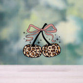 Fall Pumpkin, Pumpkin Cherries, Leopard Pumpkin, P Acrylschild (Neutral)