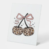 Fall Pumpkin, Pumpkin Cherries, Leopard Pumpkin, P Sockelschild (Vorderseite)