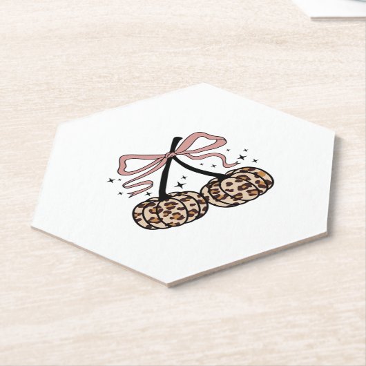 Fall Pumpkin, Pumpkin Cherries, Leopard Pumpkin, P Untersetzer (angewinkelt)