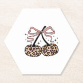 Fall Pumpkin, Pumpkin Cherries, Leopard Pumpkin, P Untersetzer (Vorderseite)