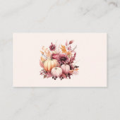 Fall Pumpkin Rate Wie viele Candies Game Card Begleitkarte (Rückseite)