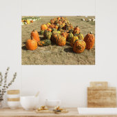 Fall Pumpkin Sale Poster (Küche)