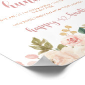 Fall Pumpkin Schnuller Jagd Kinderspielposter Poster (Ecke)