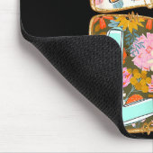 Fall Pumpkin Season Flower Thanksgiving Autumn Lea Mousepad (Ecke)