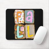 Fall Pumpkin Season Flower Thanksgiving Autumn Lea Mousepad (Mit Mouse)