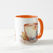 Fall Pumpkin Spice Latte | Herbst gemütlich Tasse (VorderseiteRechts)
