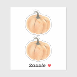 Fall Pumpkin Sticker | Little Pumpkin Baby Shower