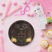 Fall Pumpkin String Lights Old Stall I DO GRILLEN Pappteller (Party)