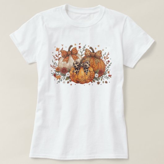 Fall Pumpkin T-Shirt (Design vorne)