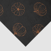 Fall Pumpkin Tissue Paper – Autumn Gift Wrap Seidenpapier (Ausschnitt)
