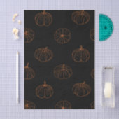 Fall Pumpkin Tissue Paper – Autumn Gift Wrap Seidenpapier (Handwerk)