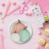 Fall Pumpkin Trio Pappteller (Party)