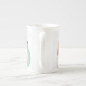 Fall Pumpkin Trio Porzellantasse (Rückseite)