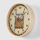 Fall Pumpkin-Uhr Uhr (Winkel)