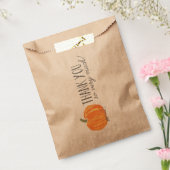 Fall Pumpkin | Vielen Dank für Ihre Unterstützung Geschenktütchen (Versiegelt)