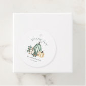 Fall Pumpkin Vielen Dank Geschenkanhänger (Beispiel)