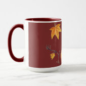 Fall Pumpkin Watercolor Erntedank Art Tasse (Links)