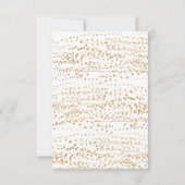 Fall Pumpkin Wedding Details Card Einladung (Rückseite)