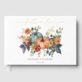 Fall Pumpkin Wedding Gästebuch (Vorderseite)