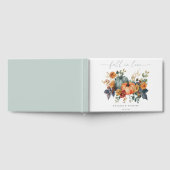 Fall Pumpkin Wedding Guest Book Gästebuch (Voll)