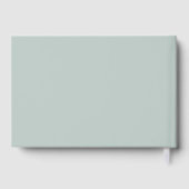 Fall Pumpkin Wedding Guest Book Gästebuch (Rückseite)