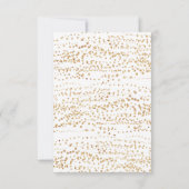 Fall Pumpkin Wedding RSVP Card Einladung (Rückseite)