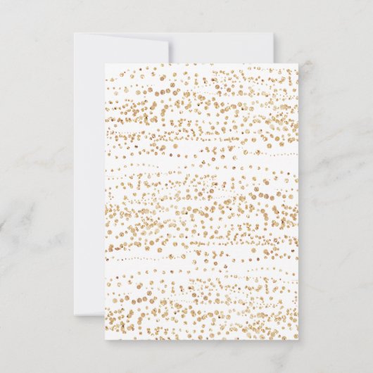 Fall Pumpkin Wedding RSVP Card Einladung (Rückseite)