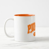 Fall Pumpkin Zweifarbige Tasse (Links)