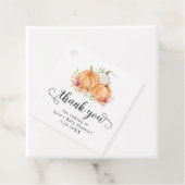 Fall Pumpkins Baby Dusche Danke Geschenkanhänger (Beispiel)