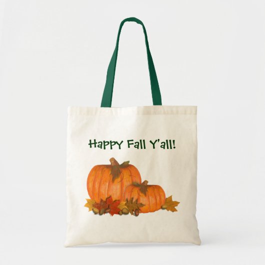Fall Pumpkins Bag Tragetasche (Vorne)
