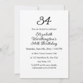 Fall Pumpkins Blätter Aquarellkalligrafie Einladung (Rückseite)