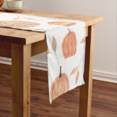 Fall Pumpkins & Blätter Großer Tischläufer (Beispiel)