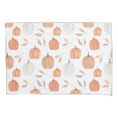 Fall Pumpkins & Blätter Kissenbezug (Vorderseite)