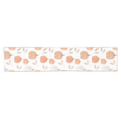 Fall Pumpkins & Blätter Kurzer Tischläufer (Horizontal)