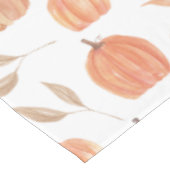 Fall Pumpkins & Blätter Tischdecke (Schrägansicht)
