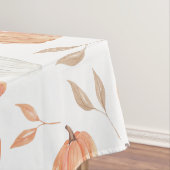 Fall Pumpkins & Blätter Tischdecke (Beispiel)