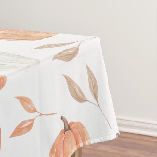 Fall Pumpkins & Blätter Tischdecke (Beispiel)