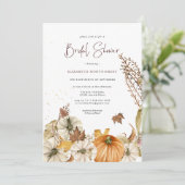 Fall Pumpkins | Brautparty "Blumenherbst" (Stehend Vorderseite)