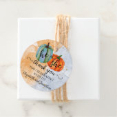 Fall Pumpkins Er oder sie Geschlecht Offenbarung V Geschenkanhänger (Beispiel)